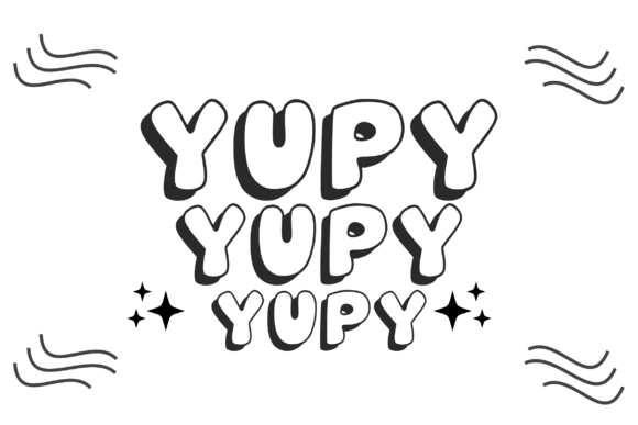 Kids Comic Font PNG with transparent background - Preview 1