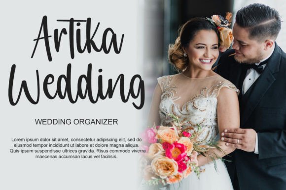 Magnolia Signature Font PNG with transparent background - Preview 4