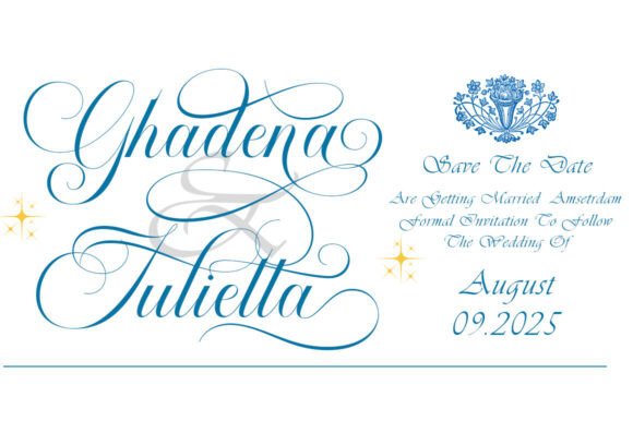 Mastery Calligraphy Font PNG with transparent background - Preview 5