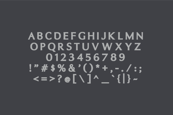 Moduluxe Font PNG with transparent background - Preview 1