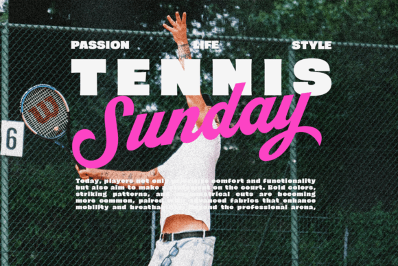 Nineties Party Club Font PNG with transparent background - Preview 1
