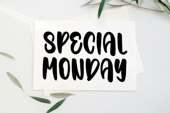 Noted Display Font PNG with transparent background - Preview 2