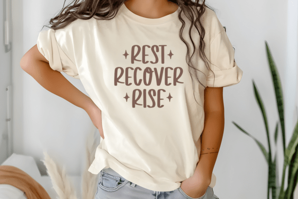 Recover Quickly Font PNG with transparent background - Preview 3