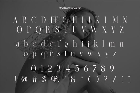 Rulinsa Font PNG with transparent background - Preview 2