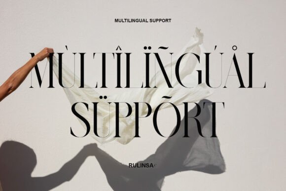 Rulinsa Font PNG with transparent background - Preview 6