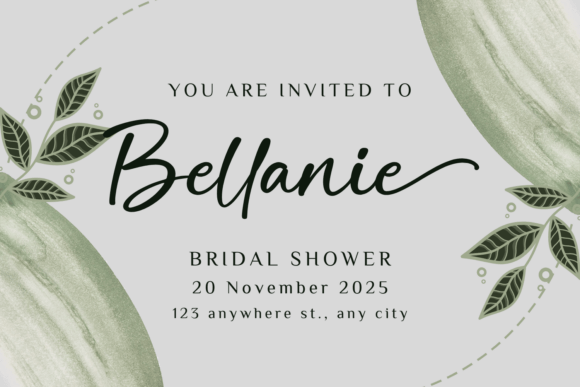Sallamah Font PNG with transparent background - Preview 1