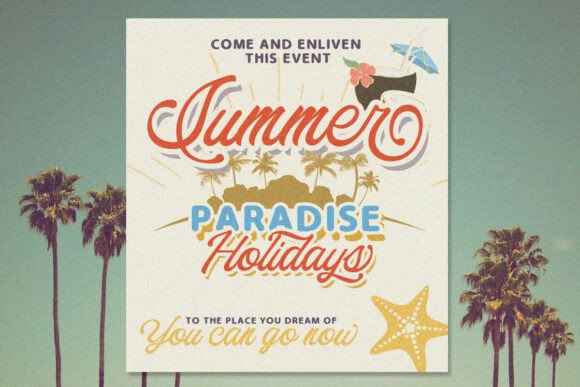 Saturide Script Font PNG with transparent background - Preview 3