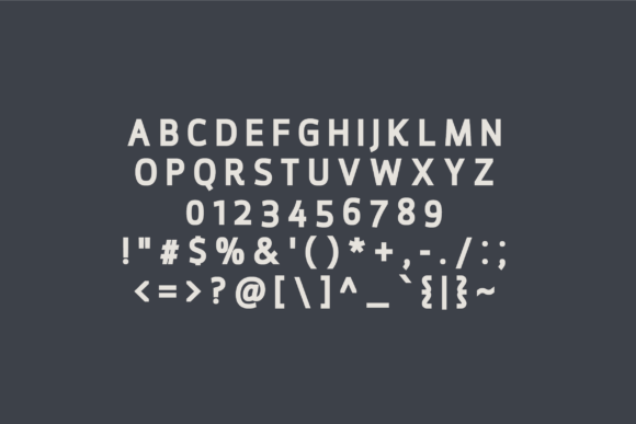 Serifinity Font PNG with transparent background - Preview 1