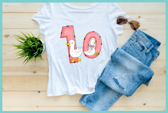 Silly Goose Summer Font PNG with transparent background - Preview 3