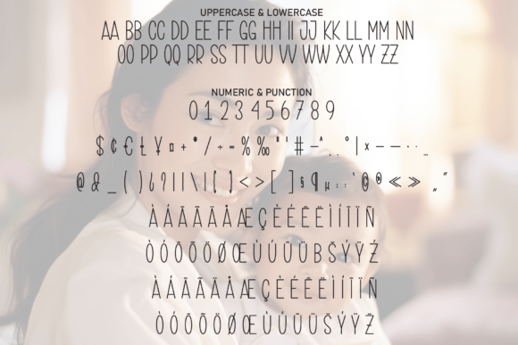 Simple Mother Font PNG with transparent background - Preview 6