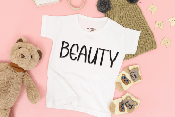 Simple Summer Font PNG with transparent background - Preview 1