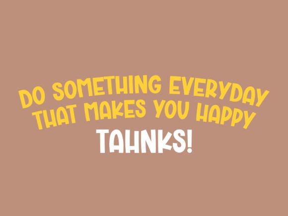Simply Thick Font PNG with transparent background - Preview 2