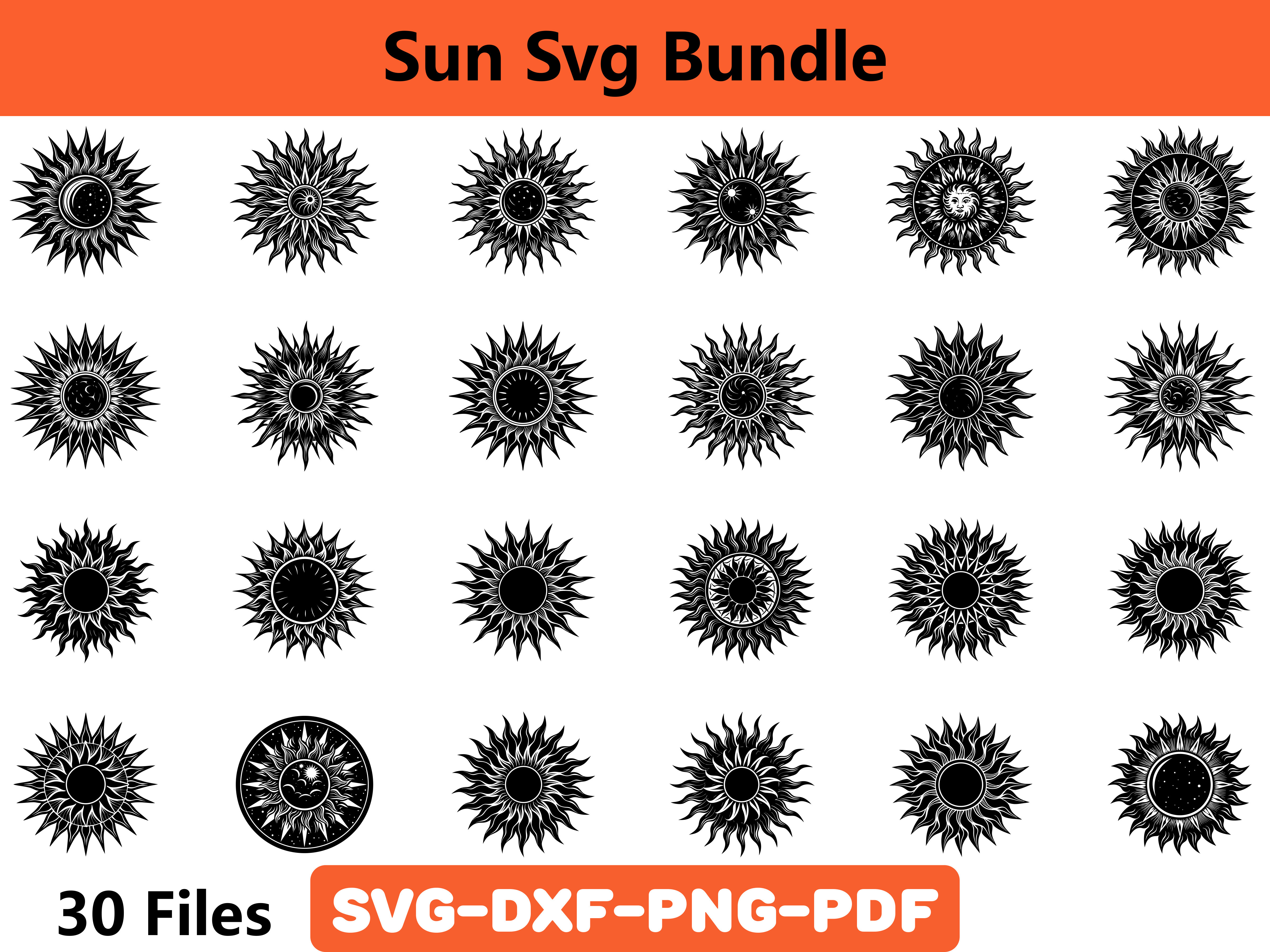 Sun Svg Bundle Graphic by SK STUDIO · Creative Fabrica
