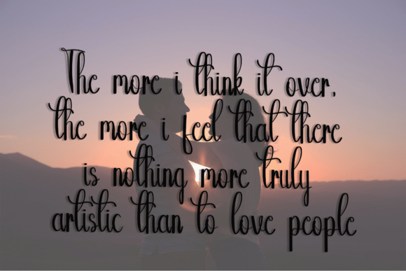 Beloved Font - Preview 6