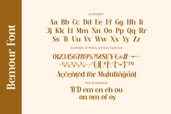 Bemour Font - Preview 3