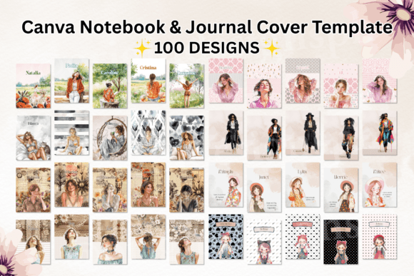 Canva Template Notebook Cover