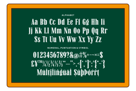 Change Teacher Font - Preview 1
