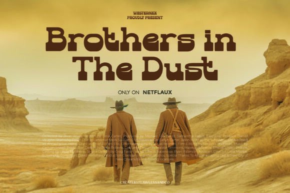 Dusty Rodeo Font - Preview 2