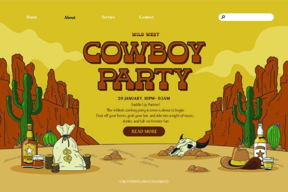 Dusty Rodeo Font - Preview 3