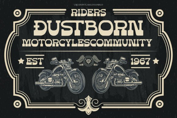 Dusty Rodeo Font - Preview 4