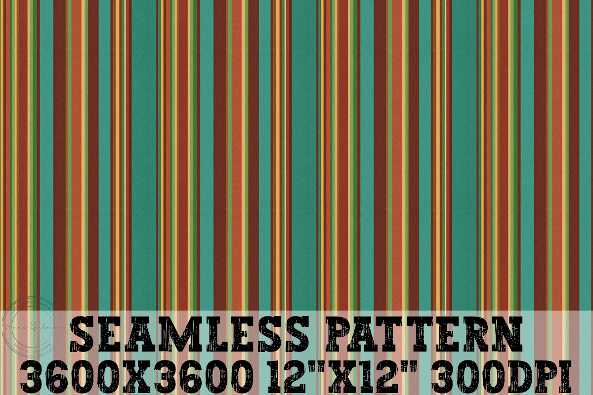 Fun Stripes Seamless Pattern Graphic by Dirty South Graphics · Creative ...