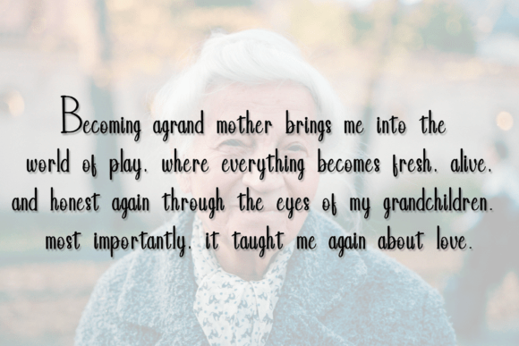 Grandma Font - Preview 6