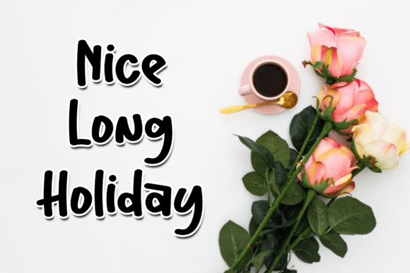 Happy Monday Font - Preview 2