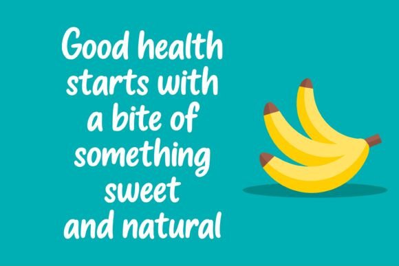 Banana Whirl Font PNG with transparent background - Preview 3