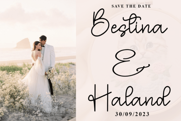 Beautiful Homemade Font - Preview 1