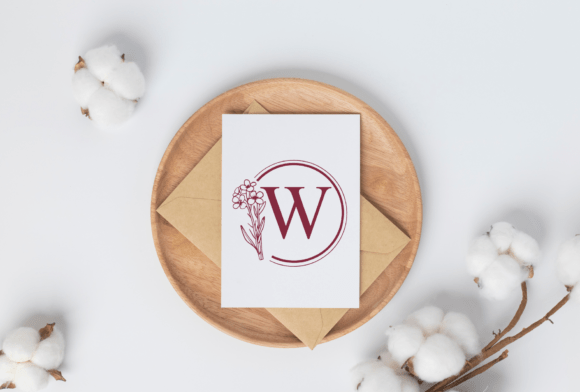 Beauty Monogram Font PNG with transparent background - Preview 4