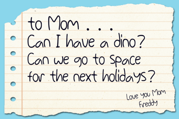 Bobby Handwriting Font - Preview 1