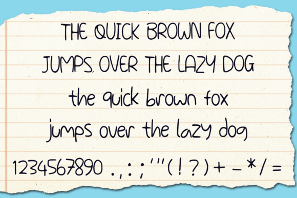 Bobby Handwriting Font - Preview 3