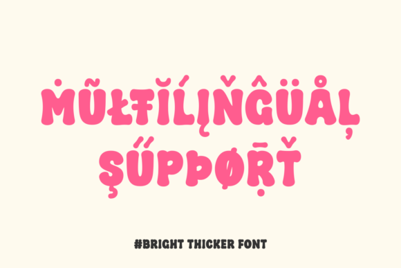 Bright Thicker Font - Preview 6