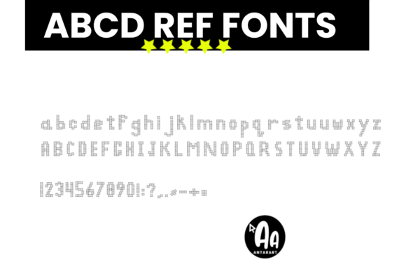 Building Blocks Font - Preview 1