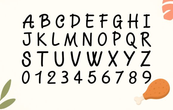 Chicken Font - Preview 1