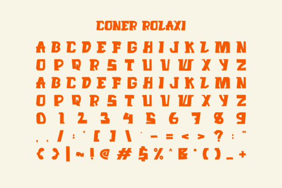 Coner Rolaxi Font - Preview 2