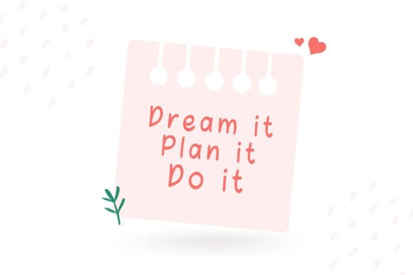 Cozy Heart Font - Preview 3