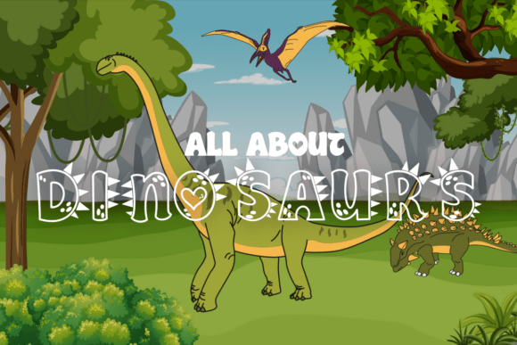 Dinosaur Cute Font - Preview 3
