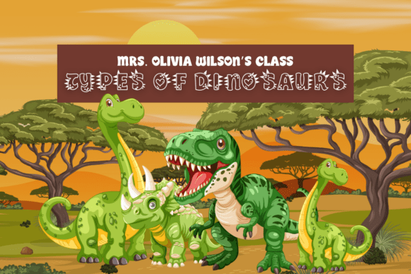 Dinosaur Cute Font - Preview 4