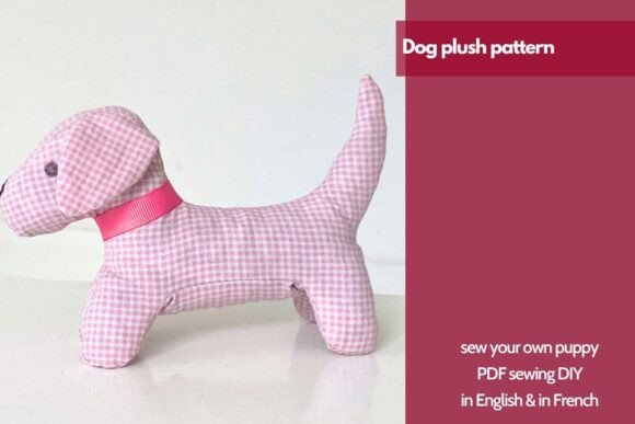 Dog Plush Sewing Pattern