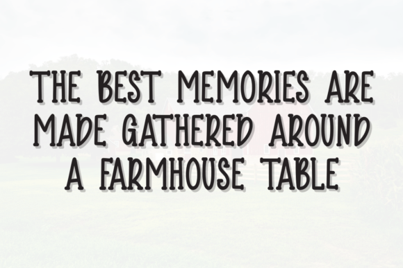 Farmhouse Handwriting Font - Preview 2