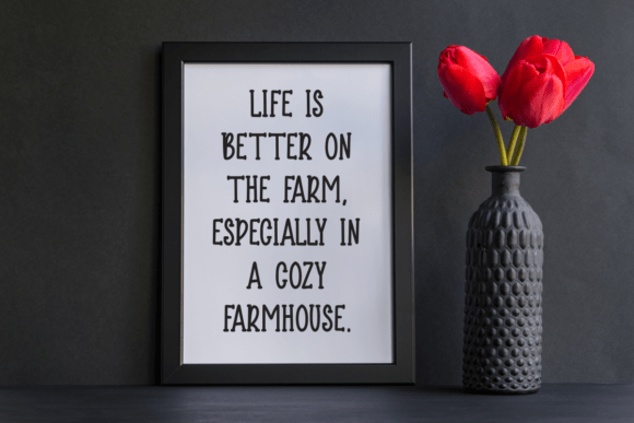 Farmhouse Handwriting Font - Preview 5
