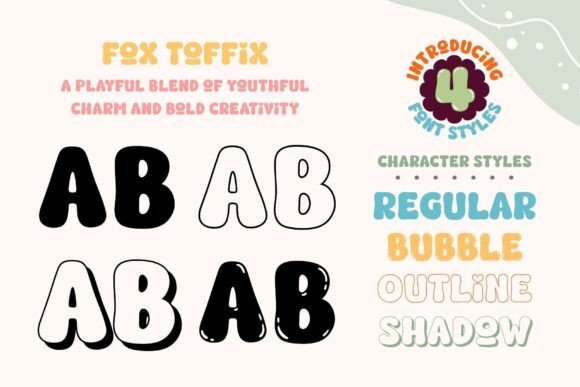 Fox Toffix Font - Preview 1