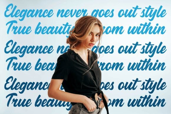 Ghantly Script Font - Preview 5