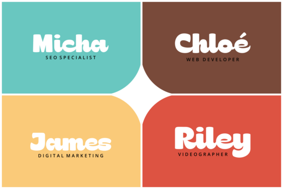 Kailla Font PNG with transparent background - Preview 3