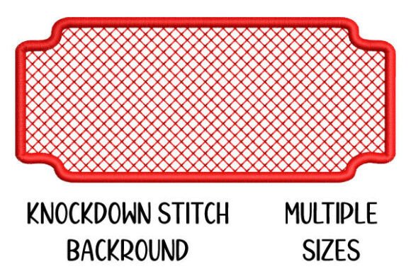 Knockdown Stitch Background for Towels Planos de Fundo Design de Bordado Por Stickmops-Designs