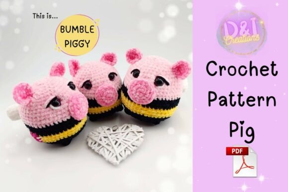 Pig Crochet Pattern Amigurumi Pdf