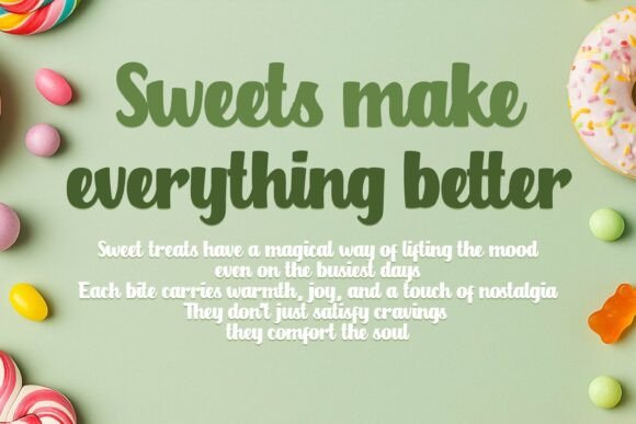Plumpink Font PNG with transparent background - Preview 4