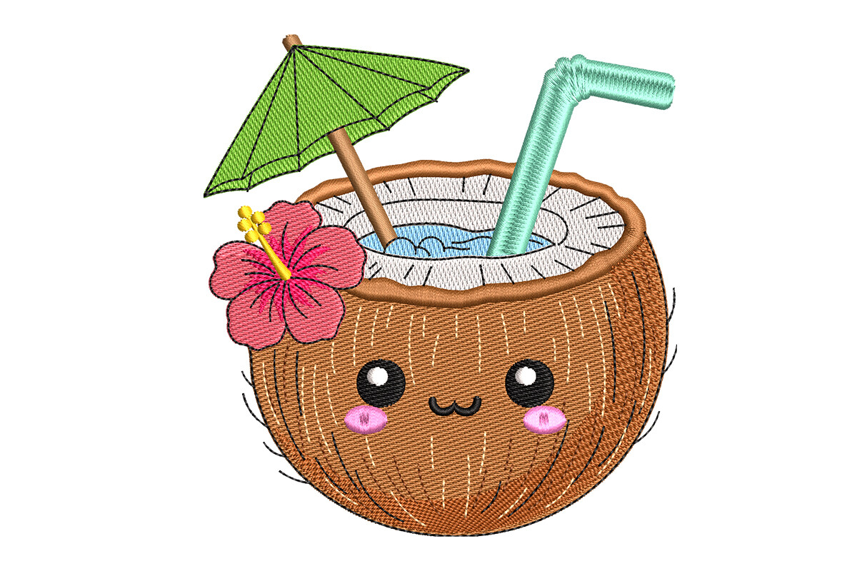 Tropical Coconut Cocktail