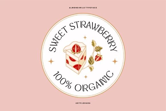 Almond Milk Font - Preview 3
